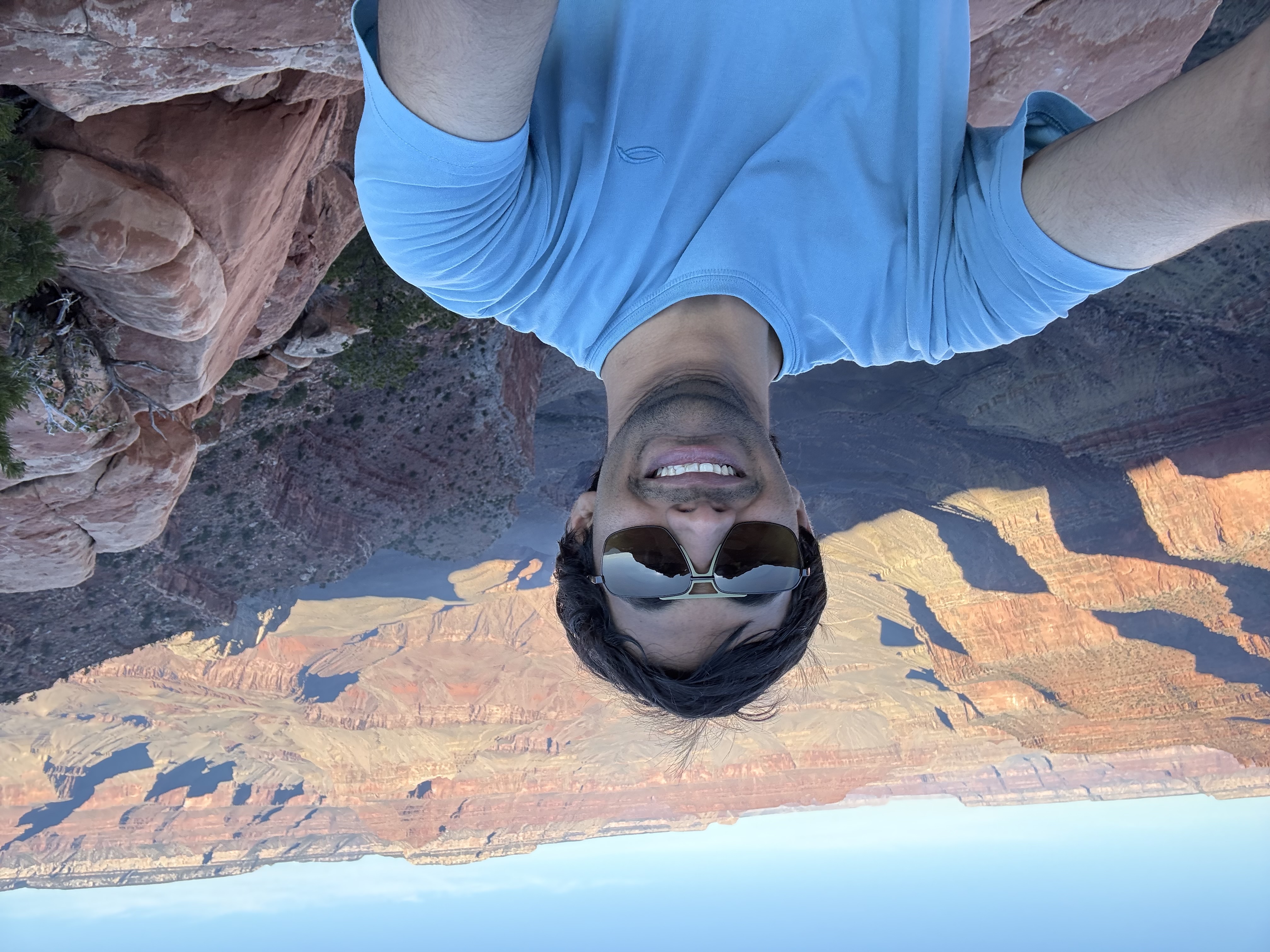 Krishna at the canyon